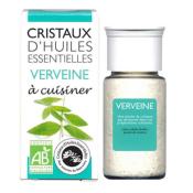 Cristaux d'Huiles Essentielles Verveine  cuisiner AROMANDISE - Pot de 10 grs