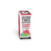 Cristaux d'Huiles Essentielles® Géranium à cuisiner AROMANDISE - Pot de 10 grs