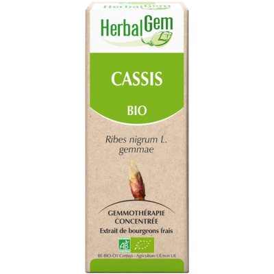 Cassis HERBALGEM - Gemmothérapie Bio