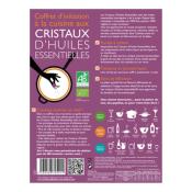 Coffret Livre et Cristaux d'Huiles Essentielles® à cuisiner AROMANDISE