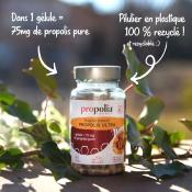 Gélules Propolis ULTRA® certifiées Bio PROPOLIA - Propolis intense