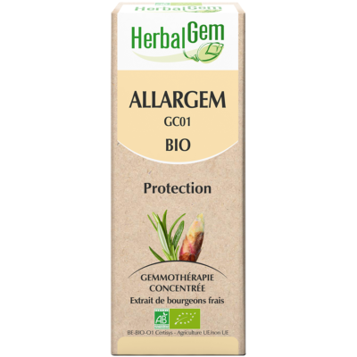 Allargem HERBALGEM - Gemmothérapie Bio  Complexe Protection Allergies