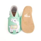 Chaussons en Cuir Souple - Lamas - LAIT ET MIEL - Bébé et Enfant